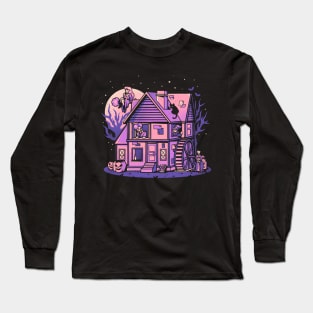 Hocus Pocus House - Cute Ghost Movie Halloween Gift Long Sleeve T-Shirt